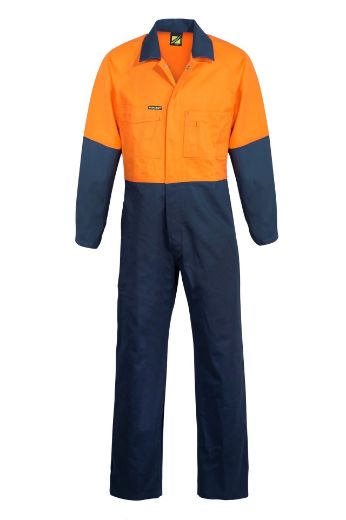 Picture of HI VIS TWO TONE COVERALLS
